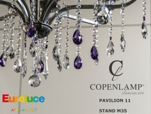 Copenlamp va a asistir a la feria EUROLUCE 2017 en Milán.